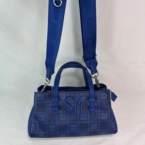 Steve Madden Cobalt Blue Crossbody Handbag Purse NEW